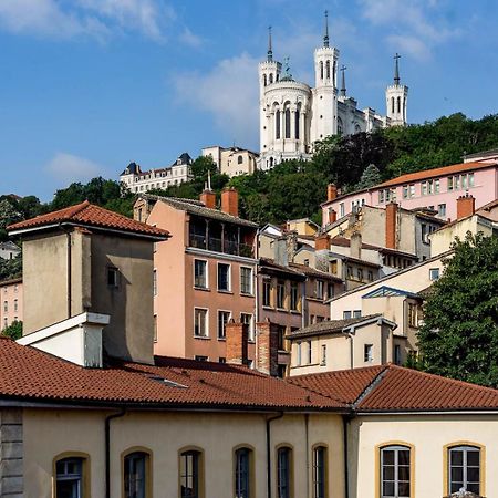 Sky'Room - Jacuzzi & Vue - Vieux Lyon Luaran gambar