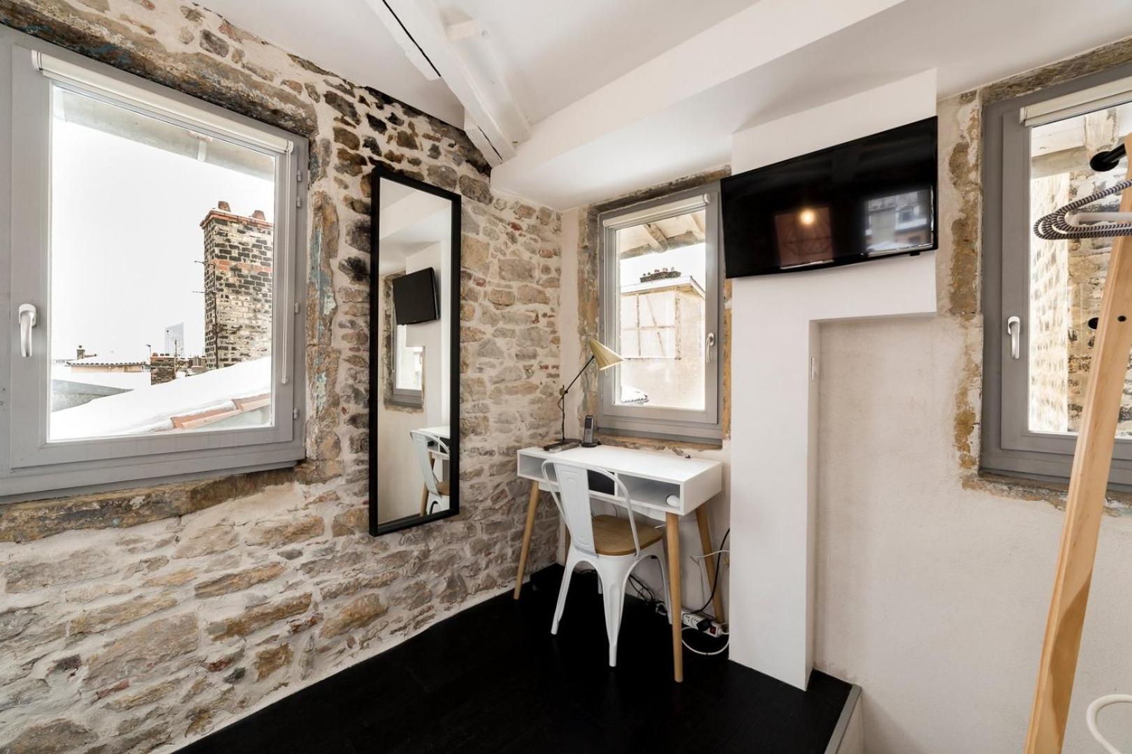 Sky'Room - Jacuzzi & Vue - Vieux Lyon Luaran gambar
