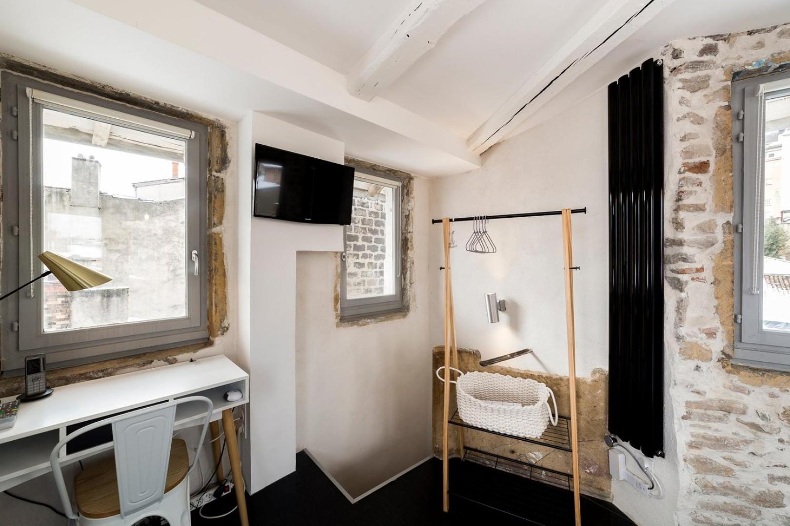Sky'Room - Jacuzzi & Vue - Vieux Lyon Luaran gambar
