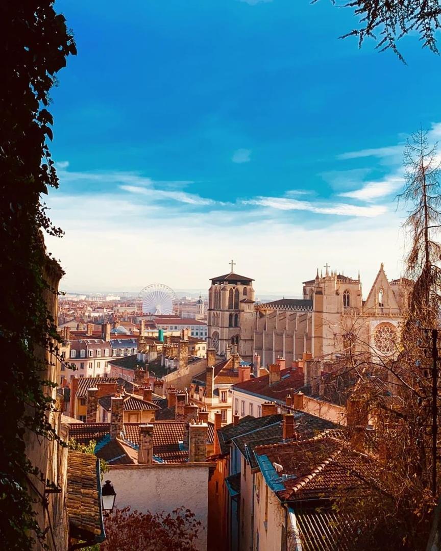 Sky'Room - Jacuzzi & Vue - Vieux Lyon Luaran gambar